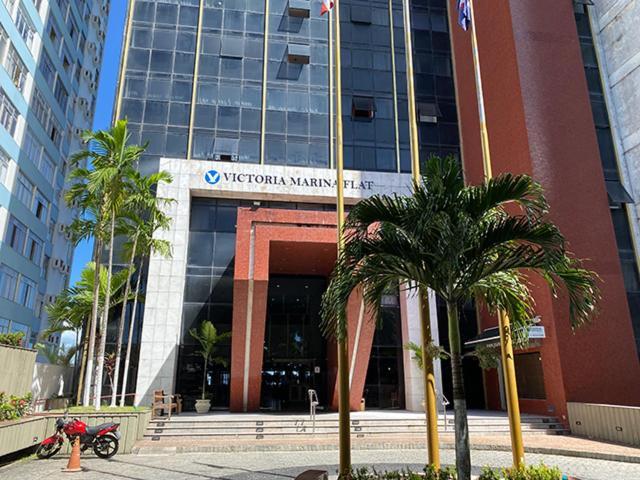 Apartamento Victoria Marina Flat 2203 - bairro nobre no melhor de Salvador e píer privado Exterior foto